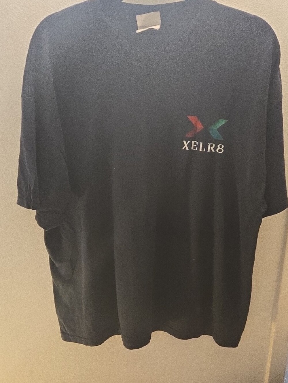 Men's Black Short Sleeve Tee - 50/50 Comfort